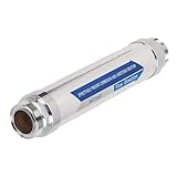 Marhynchus Salzfreier Wasserentkalker für das Ganze Haus. Magnetisches Wasserenthärtersystem aus Edelstahl 304 mit Leistungsstarker Magnettechnologie für Rohre, Heizungen und Geräte (1/2 Zoll (DN15))