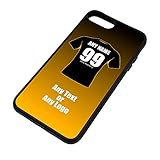 UNIGIFT Schutzhülle für iPhone 8, Motiv London Wasps (Schwarz, Rugby Union)