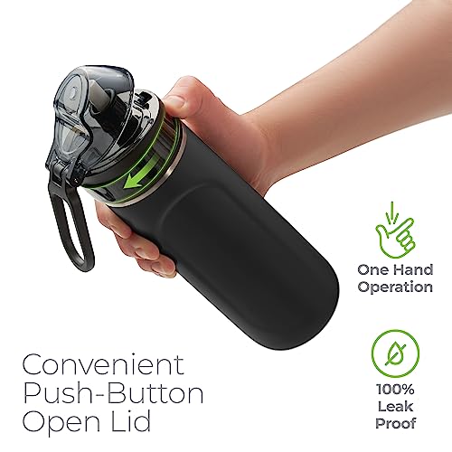 Sipx SPX-105-BLK ™ Triple-Insulated Stainless Steel Water Bottle thumb #4