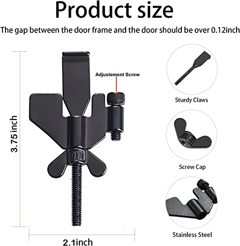 Portable Door Lock, Heavy Duty Upgraded Adjustable Lock For Home, Hotel, Airbnb And Dorm, Additional Security And Safety, Secure Your Room And Home Doors Against High Impact (2Set)) #TOP2