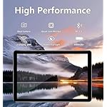 ECOPAD 10.1 Inch Tablet, Android 15 Tablets 12GB(4+8) RAM / 64GB ROM / 1TB SD Card Expansion, 1280x800 IPS HD Touchscreen, 6000mAh Battery, Bluetooth 5.0, Dual Cameras, GMS, Dual Band WiFi, Black - Image 5