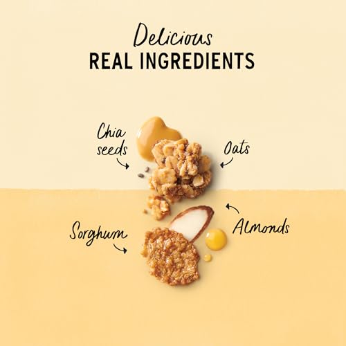 Purely Elizabeth, Honey Peanut Butter, Superfood Cereal with Vitamin D (1 Box, 11oz), 6g Fiber