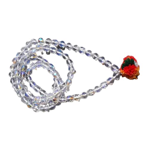 Alaska Gems Gallery Spatika Mala 108 Beads Original Quartz Certified by Authentic Lab Real & Unique Clear Crystal Diamond Cut Sphatik Mala स्फटिक माला 108 ओरिजनल सर्टिफिकेट के साथ