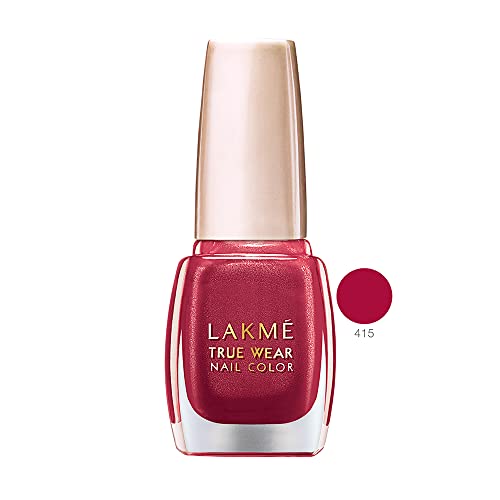 Image of Lakme True Wear Nail Color, Shade D415, 9 ml