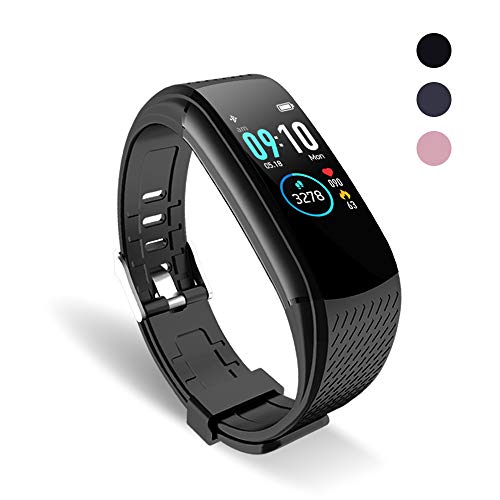 oriver Fitness Tracker with Pedometer, IP67 Waterproof Activity Tracker, Black