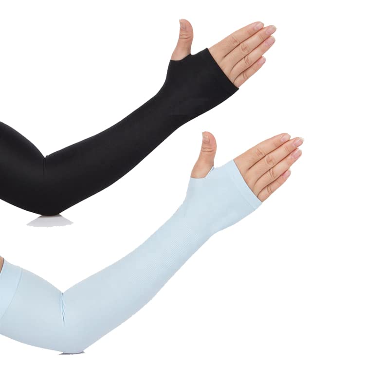 Navkar Crafts Sun Protection Nylon Arm Sleeves for Kids (9-15 Years)-image-17
