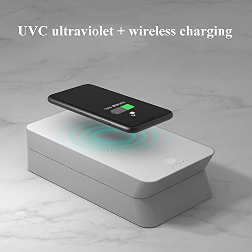 LTLGHY UV Sterilisator Box Für Handy, Multifunktional UV Desinfektions Box Mit Wireless Charger, Aroma Diffusor, Für… – Bild 3