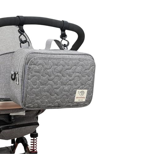 Kinderwagen Organizer Kleiner. Tasche für Kinderwagen, Wickeltasche Kinderwagen und Kinderwagen, Mehrzwecktasche als Krankenhaus-Tasche für feuchttücher Baby transporttasche mit Mutterschaftstasche