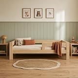 Need Sleep letto signolo bambini 80x160 cm con sponde letto bambina lettino bambino letto montessori letti signoloani bambini letto in legno prodotto in Europa