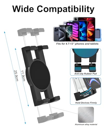 Soporte de tablet para camioneta y coche con base de taladro para iPad de 4.7-13'' 6
