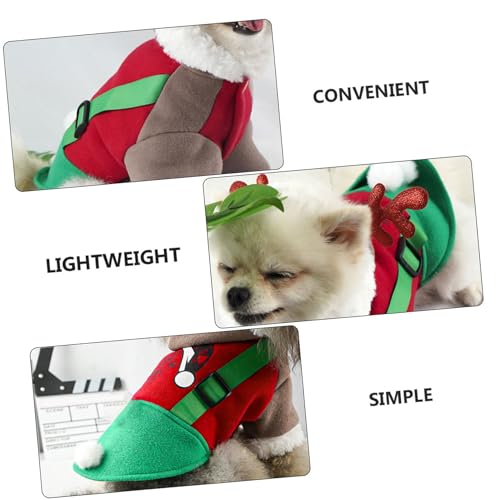 Disfraz para perro pequeño Ciervo talla S miniatura 7