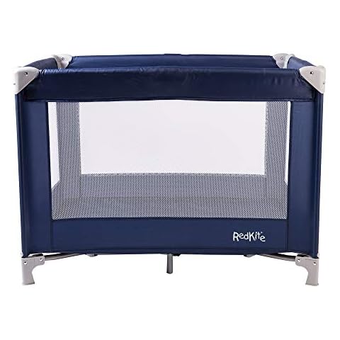 Red Kite Baby Sleeptight Travel Cot - Blueberry. Lightweight padded travel cot suitable from birth, (STBLUE) Cover