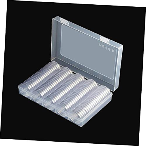 Set 1 caja organizadora transparente para monedas miniatura 5