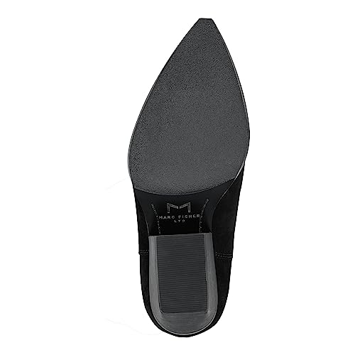 Marc Fisher LTD Women's Challi Over-The-Knee Boot, Black Suede, 6.54