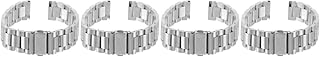 Gatuida Reloj para Hombre Inteligente 4pcs Watch Band Stainless Steel Watch Strap Fashion Watchband Wrist Watch Band Relojes Inteligentes para Mujer