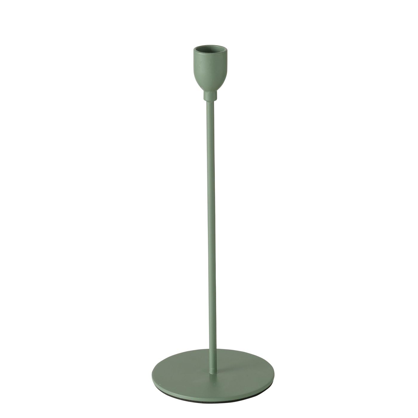 Nordic Charm Kerzenständer Set, 3-teilig, Mattgrün, 23-33 cm, Eisen