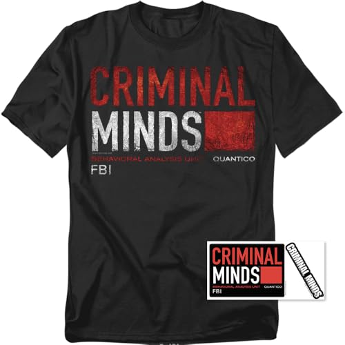 Popfunk Classic Criminal Minds FBI CBS T Shirt3
