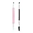 1Pcs Brown Magic Microblading Eyebrow Pencil Contouring Pen Brow for Eyes, Dual-Ended Micro-Fork-Tips Applicator for Hair Like Strokes with Dual-ended Eyebrow Brush Long Wear Waterproof lpiz de cejas