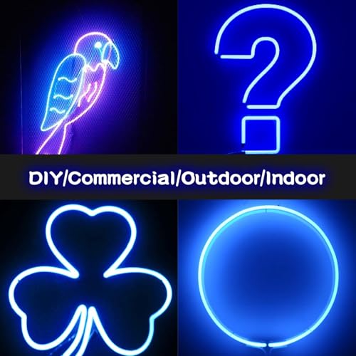 Image of 3.28FT RGB Neon Light Strip, 5V USB Led Strip Lights with Touch Controller, Flexible Neon Rope Lights for Bedroom, Party, Home Decor