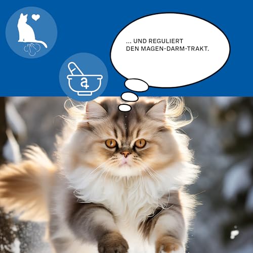 animaux Gastro Balance for Cats – 90 Kautabletten – Diät-Ergänzungsfuttermittel für Katzen, für Magen-Darm-Trakt, Verdauung, bei Durchfall, Verstopfung & Blähungen, mit Probiotika