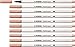 Price comparison product image Premium Fibre-Tip Pen - STABILO Pen 68 brush Box of 10 Light Flesh-Tint