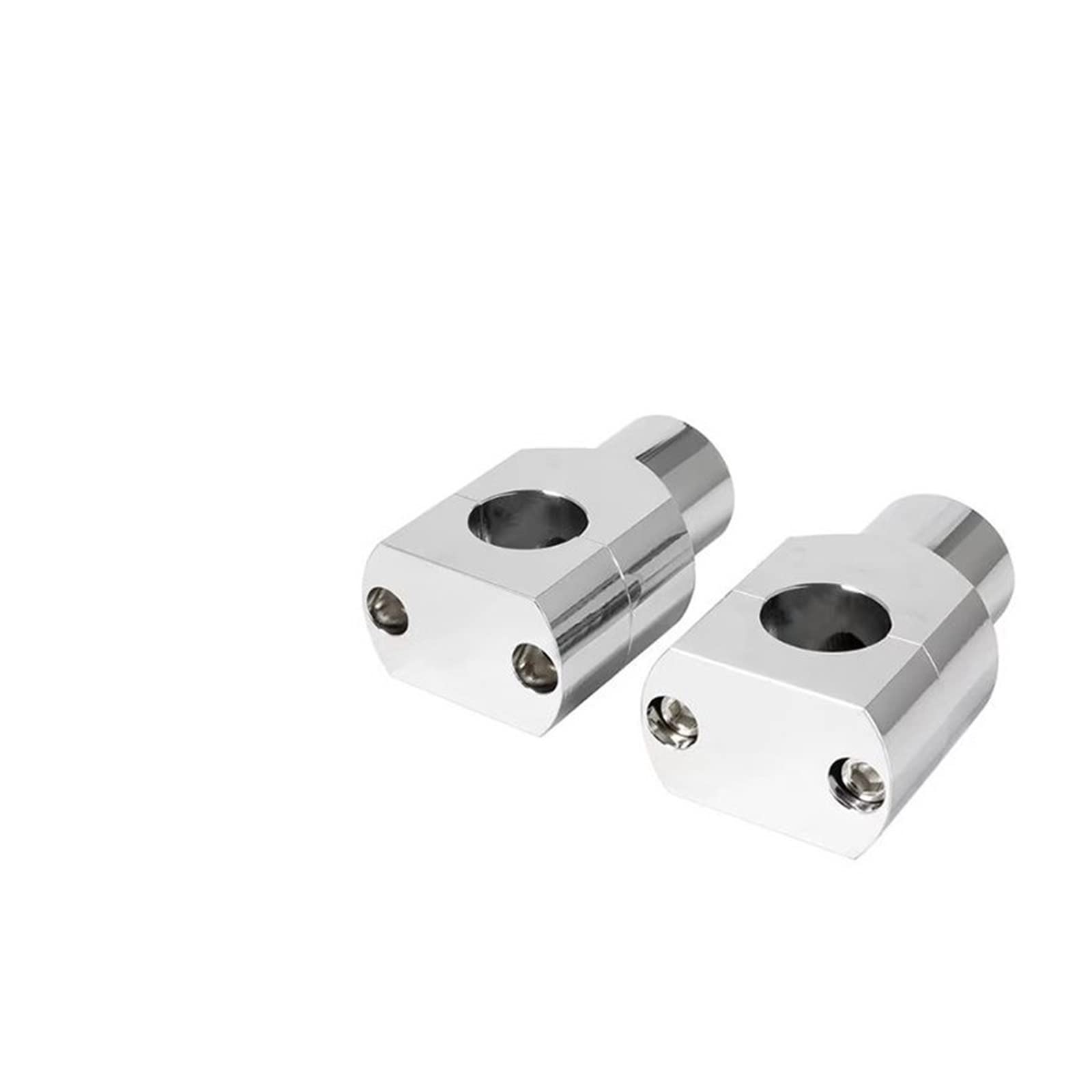 Pince montage guidon moto rehausseur 22mm en aluminium pour ajustement précis