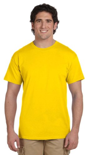 Image of Gildan mens Ultra Cotton 6 oz. T-Shirt(G200)-DAISY-XL