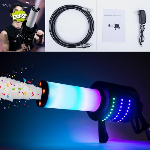 HTMTTTMTH CO2 Jet Confetti Machine