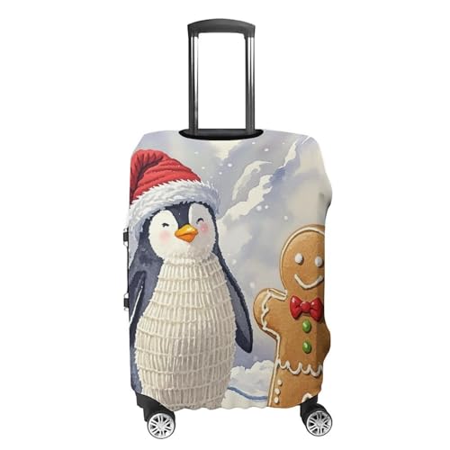 Luggage Covers for Suitcase Travel Luggage Cover Suitcase Protector Snow Mountain Buddies Elastic Suitcase Cover Washable Baggage Covers Fit 19-32 Inch Luggage XL4