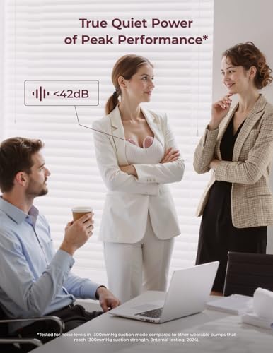 image for Momcozy Wearable Breast Pump, Hands Free Upgraded Mobile Flow | M9, Ap