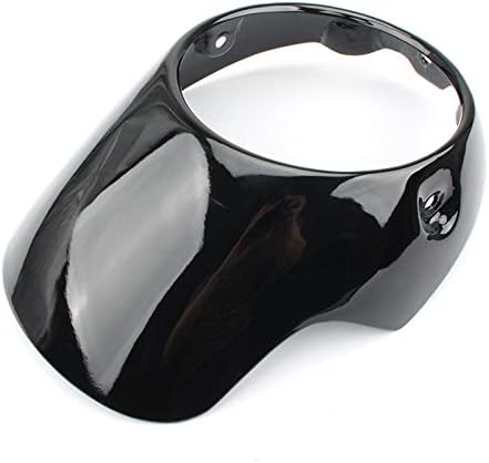 Motorcycle Headlight Fairing Mask Cowl for Bonneville T100 T120 SE Thruxton 900 Scrambler 2001-2019 Gloss Black