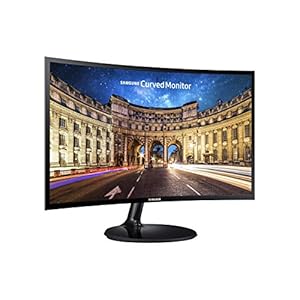 Samsung C24F390FHR – CF39 Series – LED monitor – curved – 24″ (23.5″ viewable) – 1920 x 1080 Full HD (1080p) @ 60 Hz – VA – 250 cd/m² – 3000:1 – 4 ms – HDMI, VGA – black