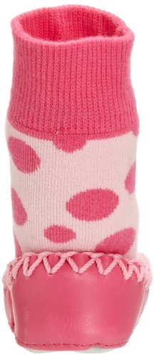 Baby Slipper Socks 18-24m Pink Spots3