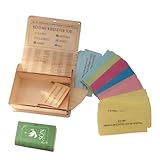 Pommyyn バイブルバース 木製ボックス | キリスト教聖書装飾 150枚カード付き,バイブル スクリプチャー バース オーガナイザー - 励ましのためのクリスマス・家庭・教会・結婚式・事務所・家族の集い・日常