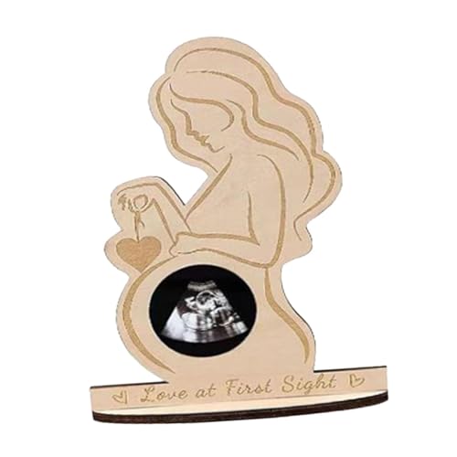 jojomis Wooden Ornament New Mom Gifts Handmade Nursery Decor Easy to Assemble 7.87x4.72x0.20 Inch