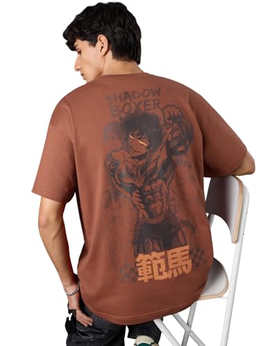 T-shirt Baki Hanma streetwear idéal pour les sorties décontractées