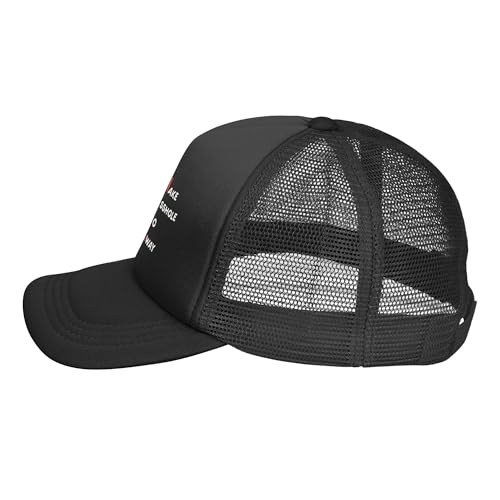 Vetrova Gorra Trucker Negra Unisex miniatura 3