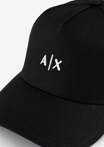 Image of Armani Exchange Men's Small Contrast Logo Baseball Hat