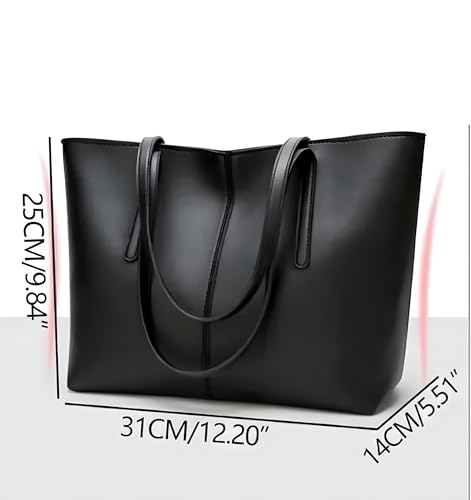 Image of Women's Stylish Handbag | Premium PU Leather Tote Bag for Women | Large Capacity Shoulder Bag for Office, College & Daily Use