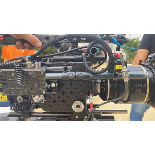 Soporte de abrazadera de varilla de 15 mm HangTon con tornillo 3/8 para cine digital ARRI RED 5