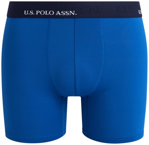 U.S. Polo Assn. Mens Boxer Briefs - 7 Pack Moisture Wicking Performance Mens Underwear Boxers with Contour Pouch (S-XL)4