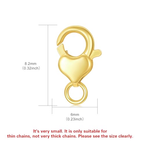 14K Gold 1"/2"/3" Necklace Bracelet Extender Chain with Different Clasp, Necklace Extender Gold 14K, Durable Removable Gold Chain Extender, Bracelet Extender 14K Gold, Gold Extension Chain for Necklace Anklet4