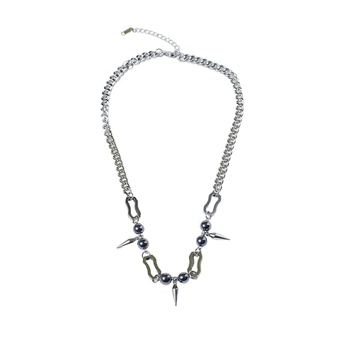 SALTY Alpha Rocky Randhawa Neck Chain for Men & Boys | Stainless Steel | Long Necklace | Pendant | Locket | Fancy & Stylish | Birthday Gift | Aesthetic Jewellery | Accessories for Everyday Wear