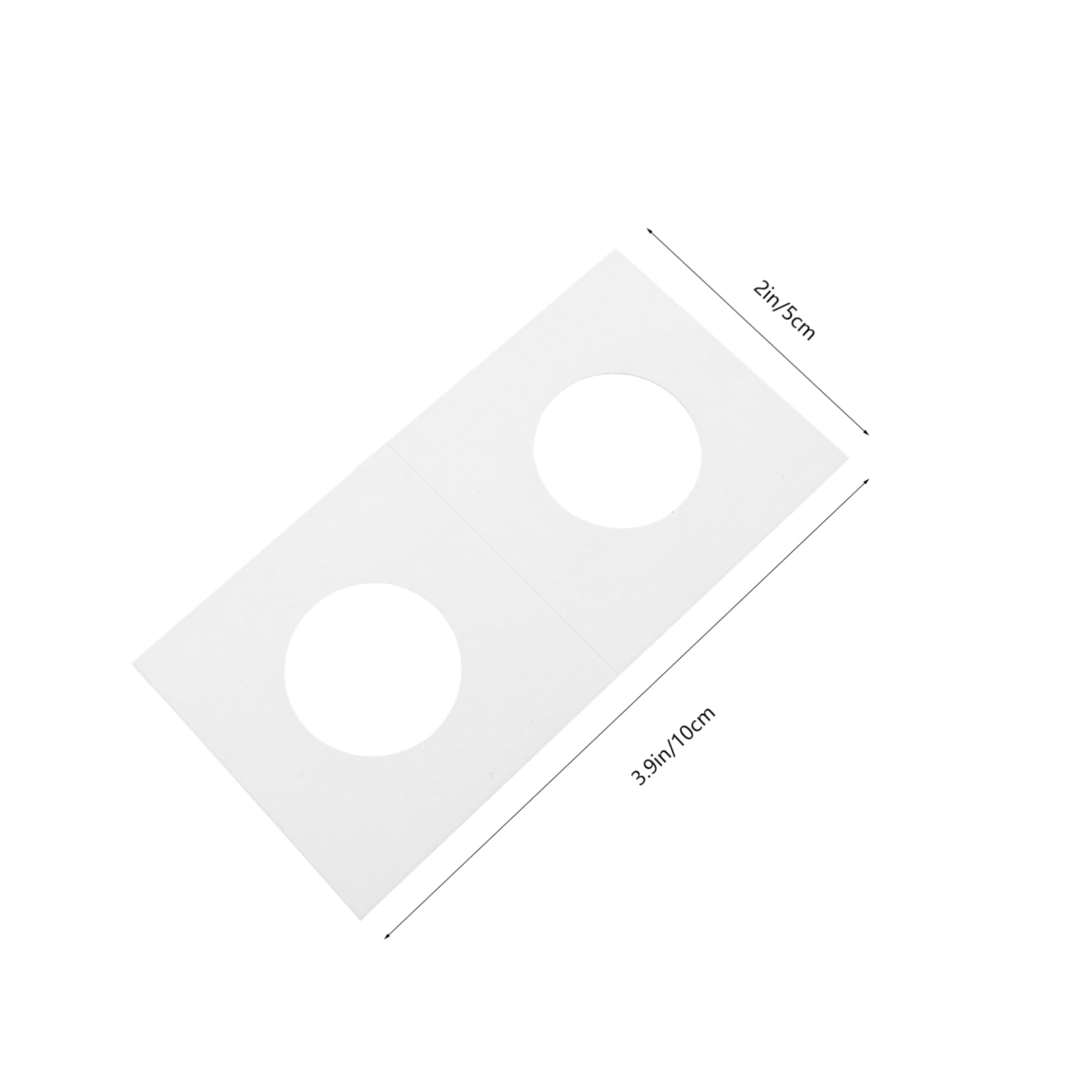 400 Piezas de Portamonedas de Cartón Blanco para Proteger y Almacenar Monedas de Cobre Tamaño 17.5mm a 31.5mm Adecuado para Coleccionistas