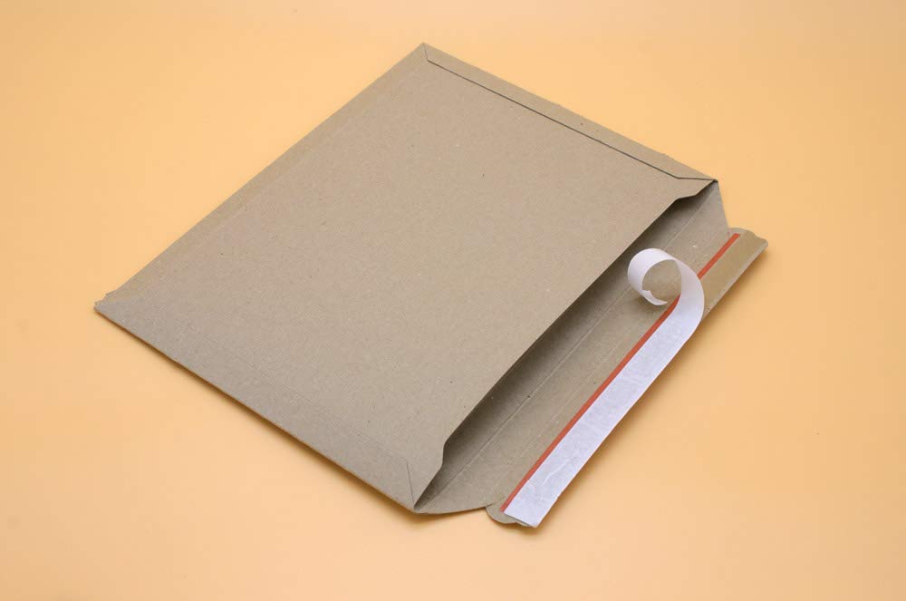 Versandtaschen braun Vollpappe (Querbefüllung) Karton DIN A4+ - 250x353mm bis 50mm Füllhöhe (PS.264) (100)