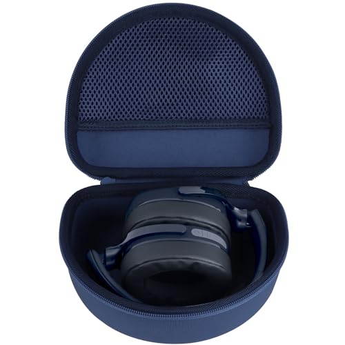 RIYADAone Dur Étui de Protection pour Skullcandy Hesh ANC/Crusher ANC 2 / Crusher Evo/Hesh Evo/Riff 2 / Riff Casque réduction de Bruit (Bleu foncé)