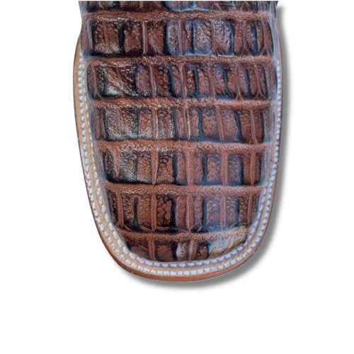 Image of Men's Alex Western Cowboy Boots Square Toe Pull On