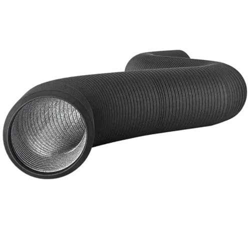 LXHZSY Tubo Campana Extractora Conducto de ventilación de Secadora de Aluminio Flexible Tubo de ventilación de Secadora de 4 Capas de Alta Resistencia Tubo de PVC Escape de ventilación(150mm X 3.0 m)