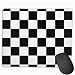 Produktbild Checkered Black White Squares Racing Race_42502 Mouse pad Custom Gaming Mousepad Nonslip Rubber Backing 9.8"x11.8"