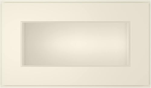 LOVMOR Armarios de pared, botiquines con puertas de cierre suave, muebles decorativos para salas de estar, dormitorios, cocinas, lavaderos (vidrio